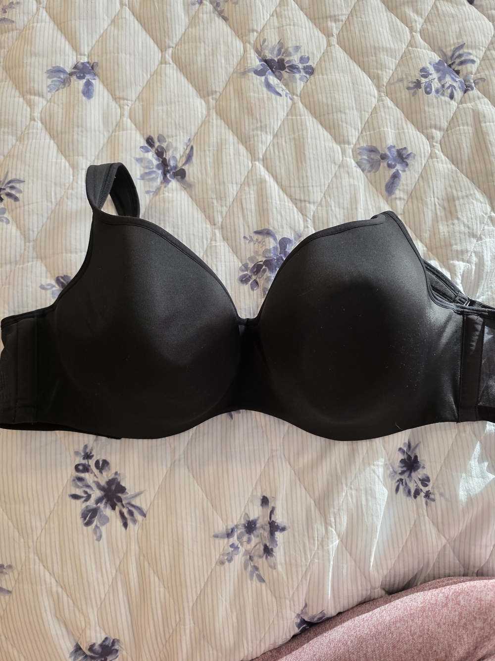 Cacique Black Smooth Balconette Bra with Molded Cups